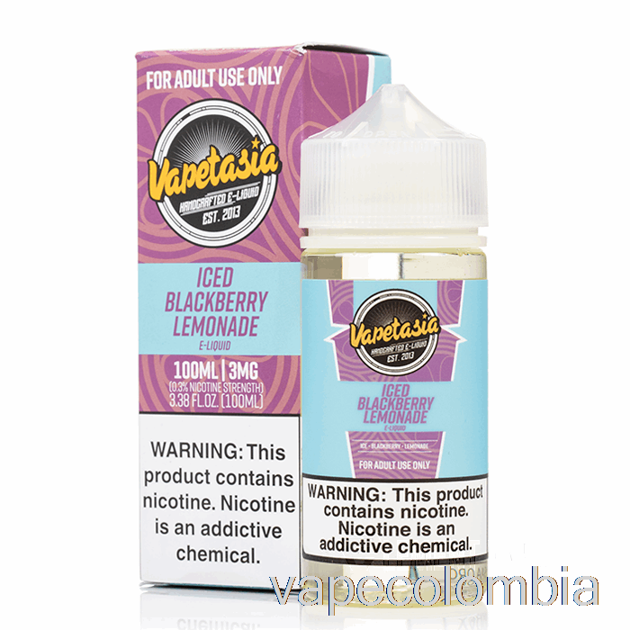 Vape Desechable Limonada Helada De Moras - Vapetasia - 100ml 3mg